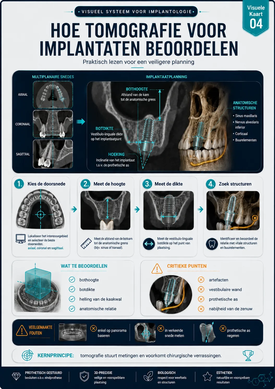 Hoe een CBCT-scan voor implantaten te beoordelen